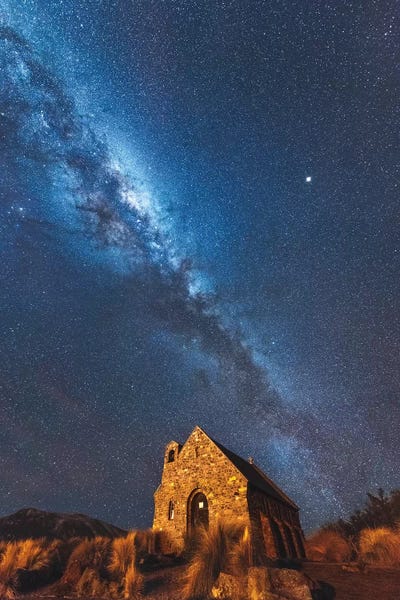 Daisuke Uematsu: Church Of Tekapo II , New Zealand by Daisuke Uematsu