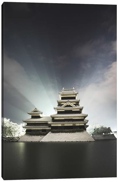 Matsumoto Castle IV Canvas Art Print - Daisuke Uematsu 