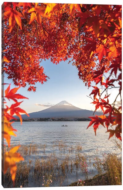 Autumn In Japan II Canvas Art Print - Zen Garden