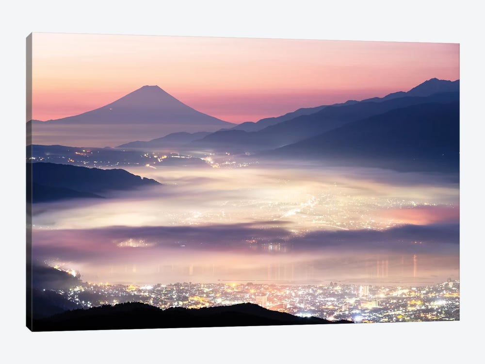 Mount Fuji X by Daisuke Uematsu 1-piece Canvas Art Print