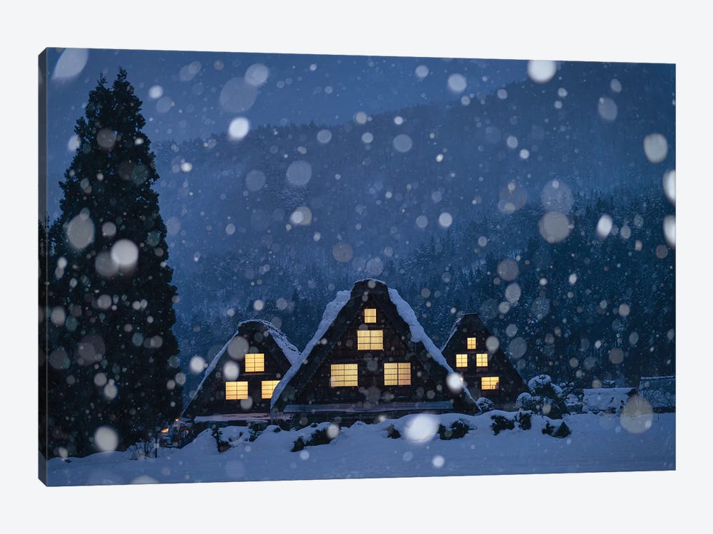 Winter In Japan IV by Daisuke Uematsu 1-piece Canvas Art