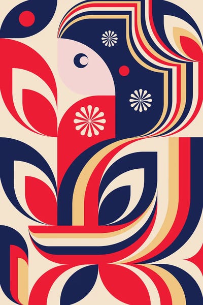 Giclee Features: Folk Art Girl by Jen Du