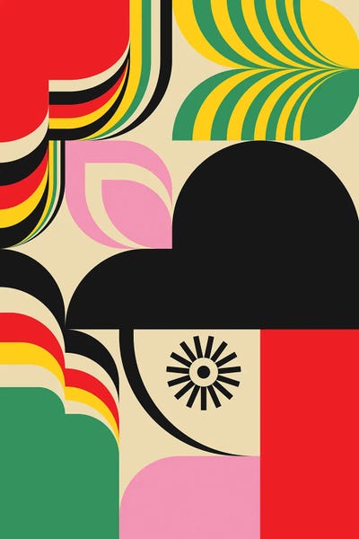 Cool Girl by Jen Du metal wall art