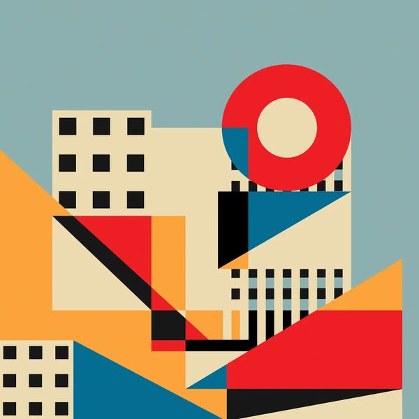 Bauhaus: Dream Geometric City by Jen Du
