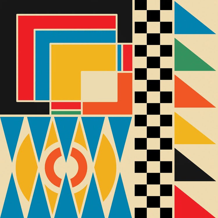 Happy Racing by Jen Du wall art