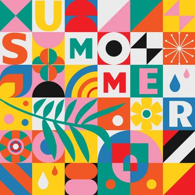Summer by Jen Du art print