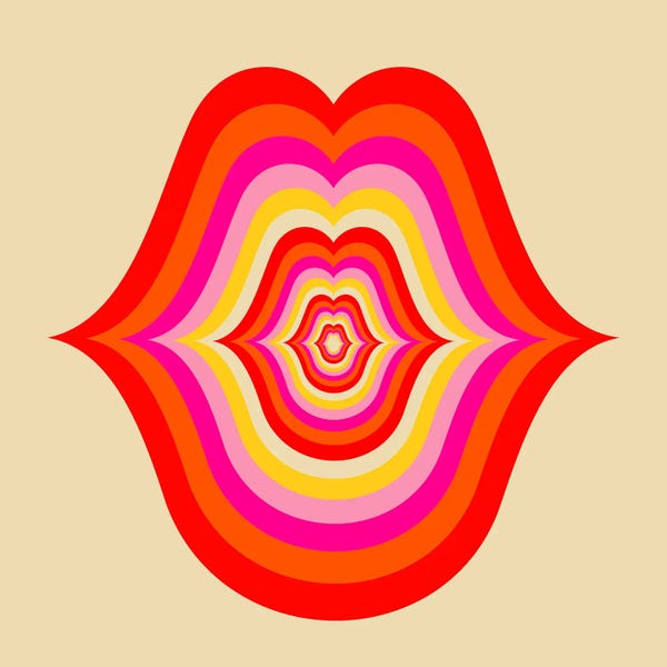 Lips: Kiss Kiss by Jen Du