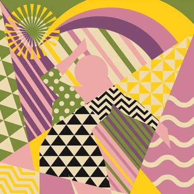 Under The Sunshine by Jen Du art print