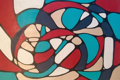 Feminine Mystique III by Alicia Dunn canvas print