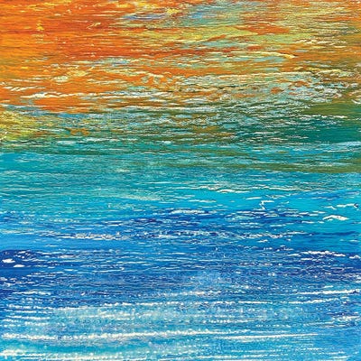 Fresh Start by Alicia Dunn metal wall art