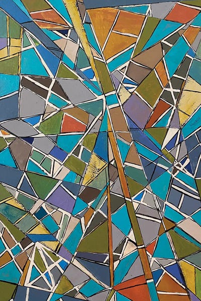 Never The Same Twice by Alicia Dunn metal wall art