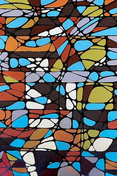 Mid-Century Vibing by Alicia Dunn metal wall art