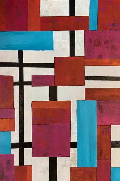 Between The Words by Alicia Dunn multi panel art