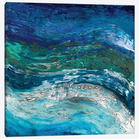 Wave After Wave II Canvas Print #DUN51} by Alicia Dunn Art Print