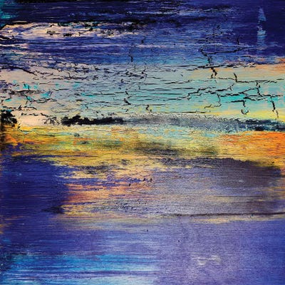 Dark Star by Alicia Dunn metal wall art