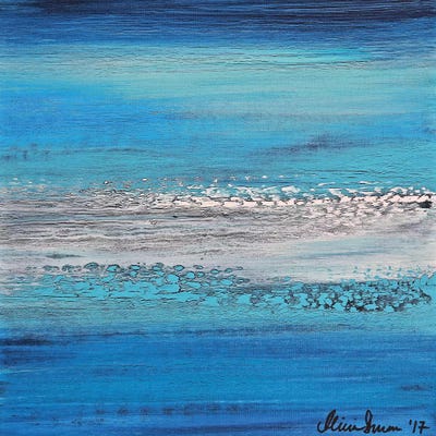 Blue Dreams by Alicia Dunn canvas print