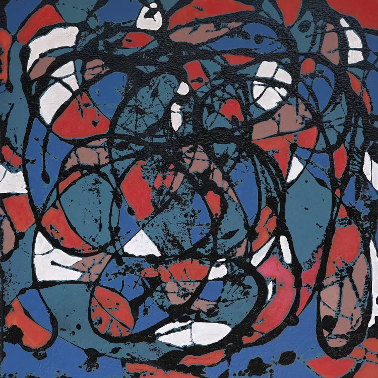 Falling Leaves 1952 by Alicia Dunn wall art
