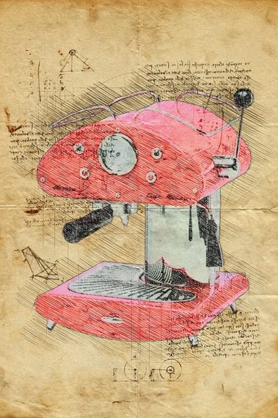 Caffe by Durro Art canvas print