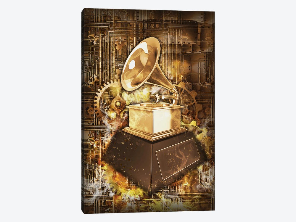 Grammy Steampunk by Durro Art 1-piece Canvas Art