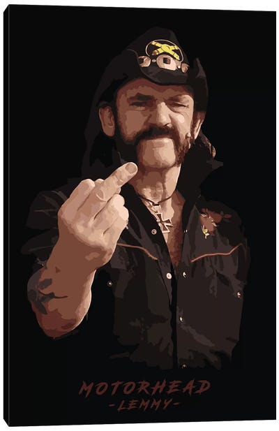 Motorhead Lemmy Canvas Art Print - Lemmy Kilmister