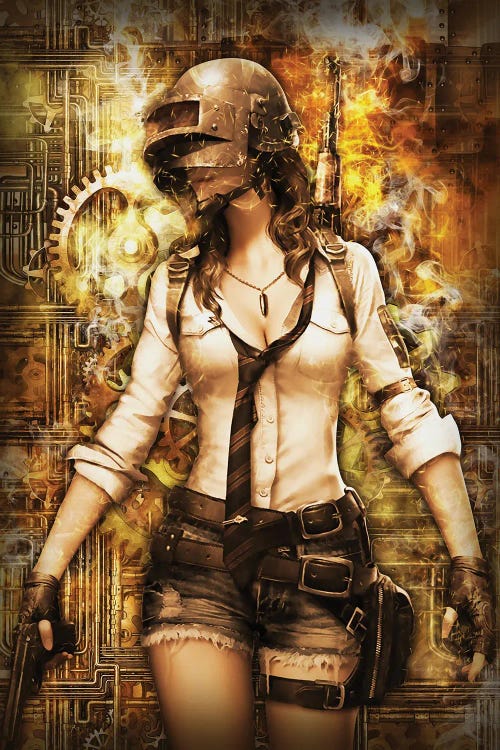 Pubg Girl Steampunk