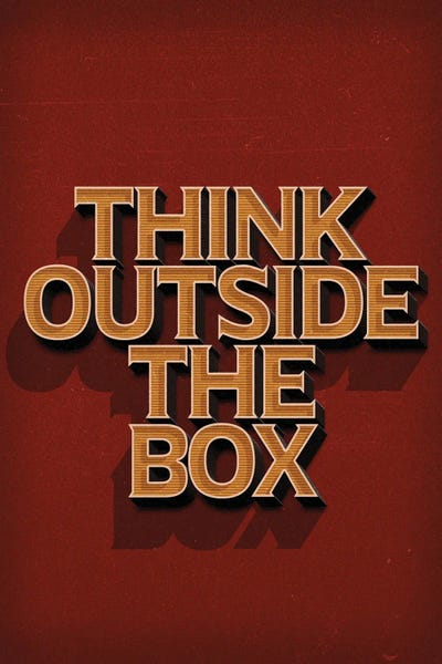 Durro Art: Outside The Box Retro by Durro Art