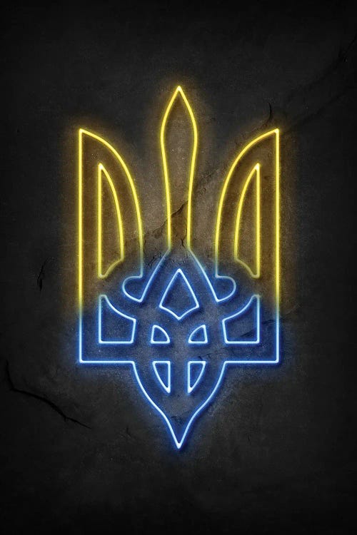 Ukraine Neon