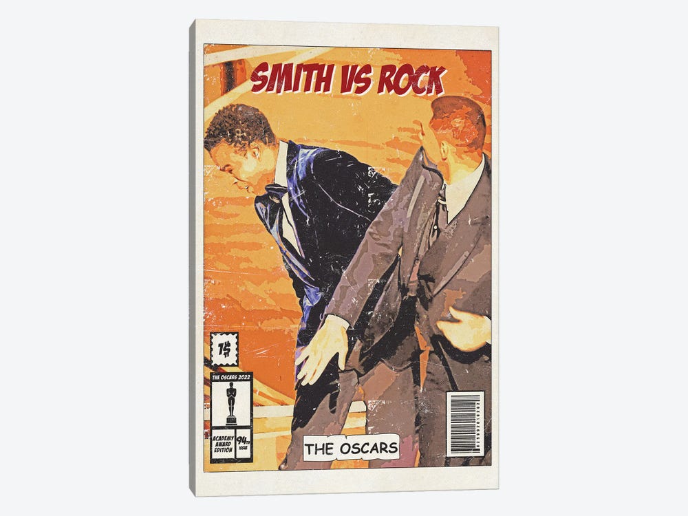 Smith Vs Rock by Durro Art 1-piece Canvas Wall Art