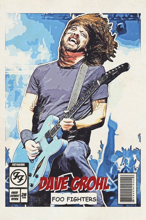 Dave Grohl Comic