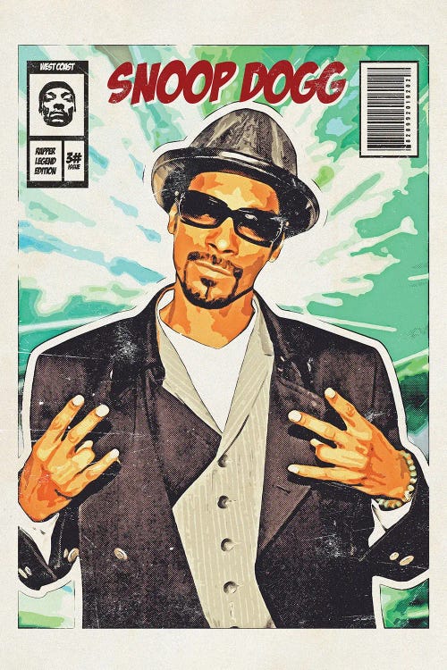 Snoop West Coast Comic