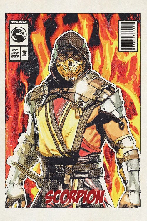 Scorpion Comic