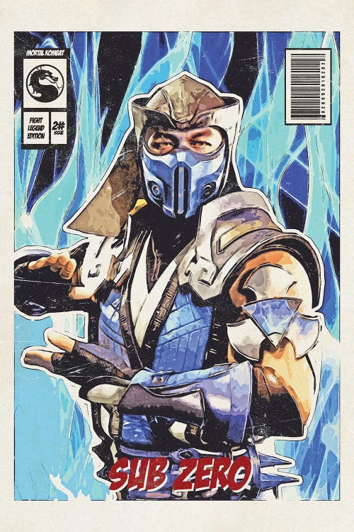 Sub Zero Comic