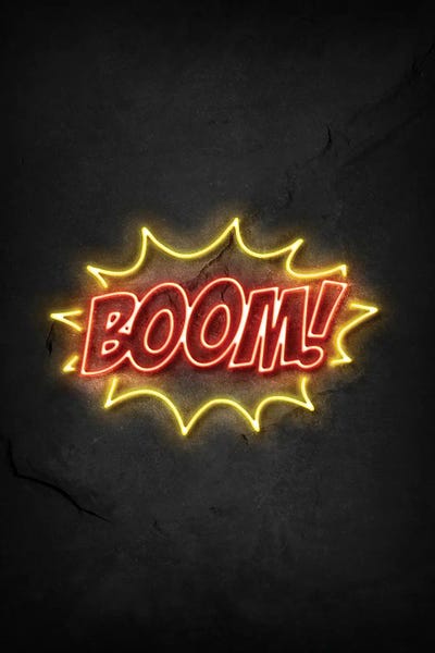 Boom by Durro Art metal wall art