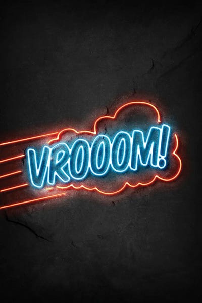 Vrooom by Durro Art canvas print