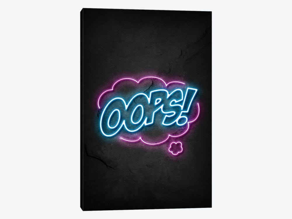 Oops by Durro Art 1-piece Canvas Artwork