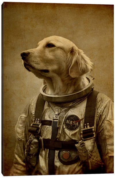 I'm Coming Back Canvas Art Print - Art For Dogs 