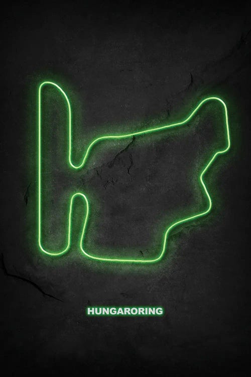 Hungaroring Circuit Neon