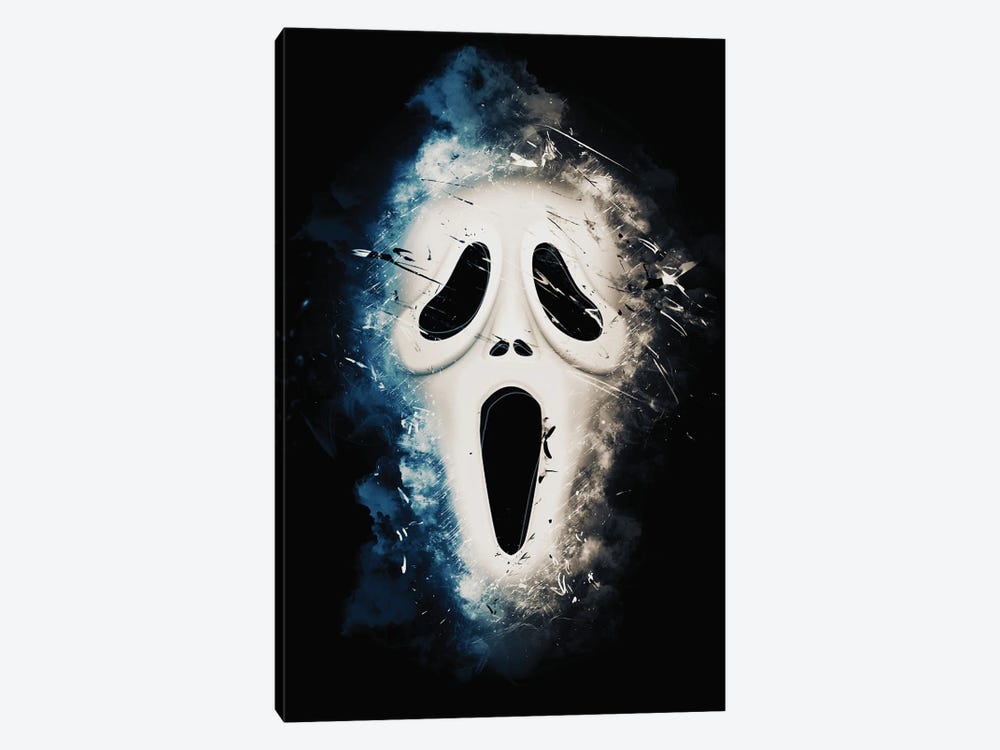 Scream Mask by Durro Art 1-piece Canvas Print