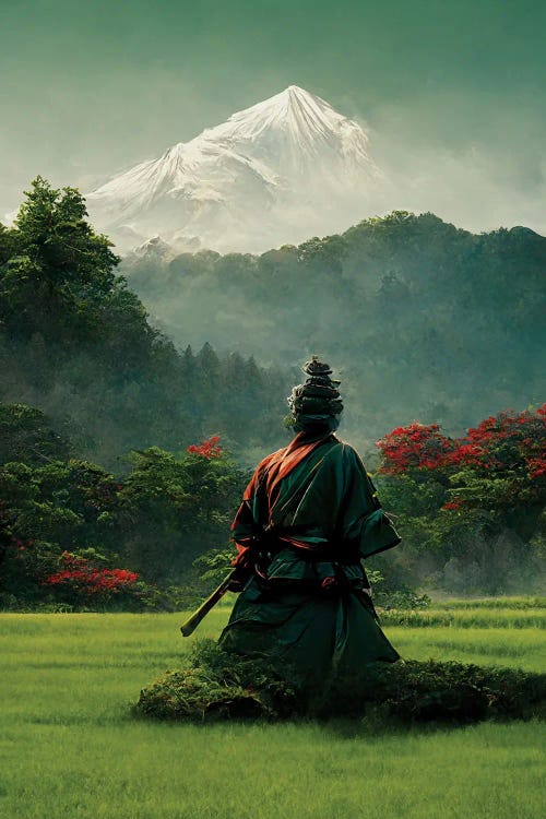 Samurai V by Durro Art wall art