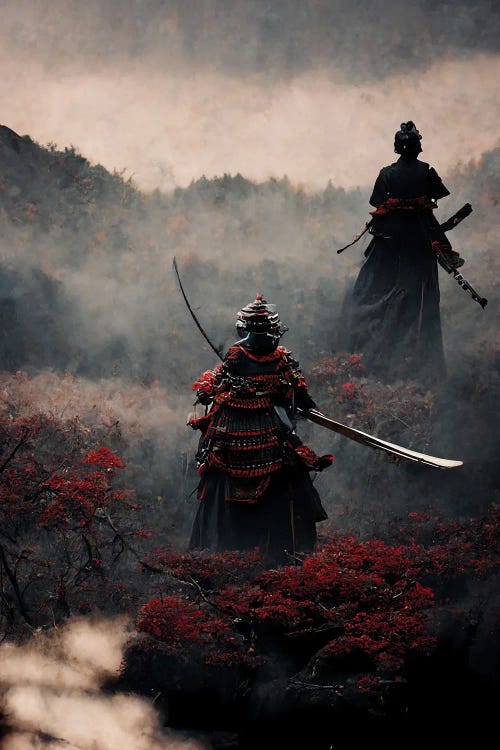 Samurai by Durro Art wall art
