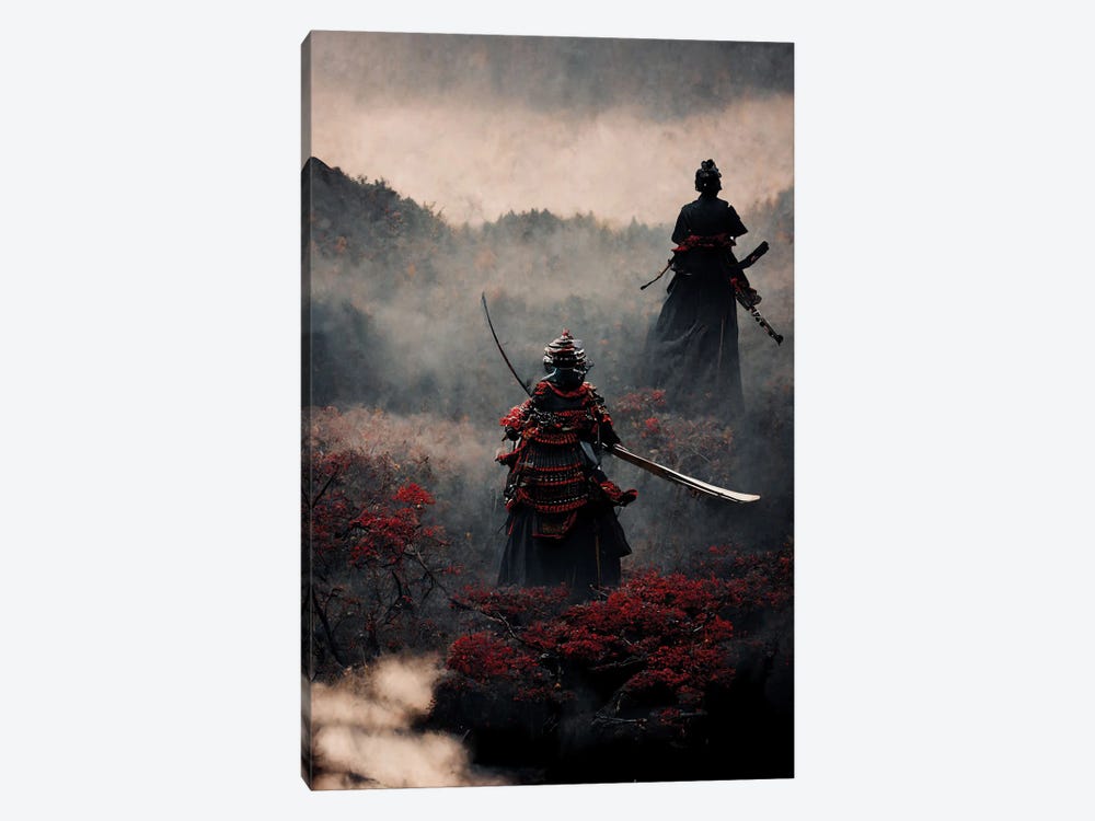 Samurai by Durro Art 1-piece Art Print