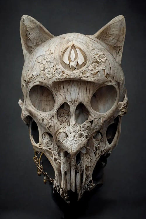 Cat Skull