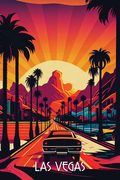 Nevada: Las Vegas City by Durro Art