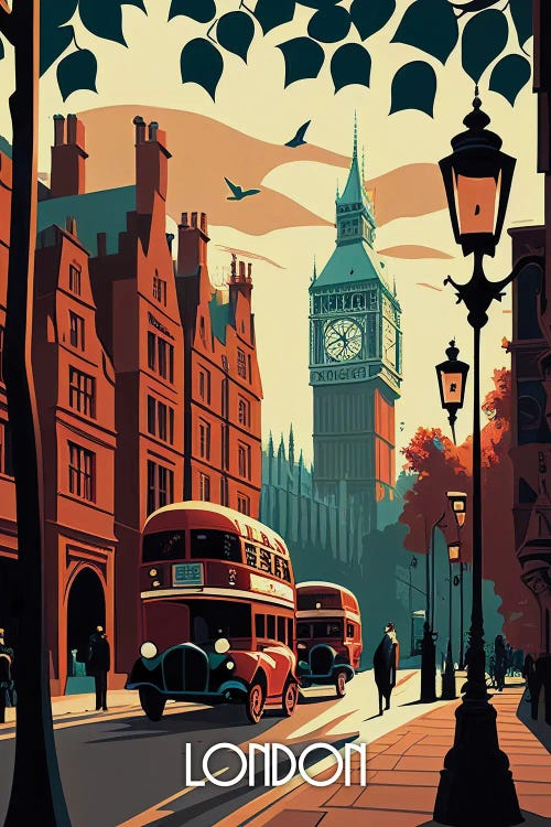 London City by Durro Art wall art