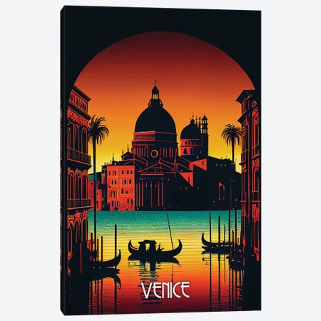 Venice City II Canvas Print #DUR1177} by Durro Art Canvas Artwork