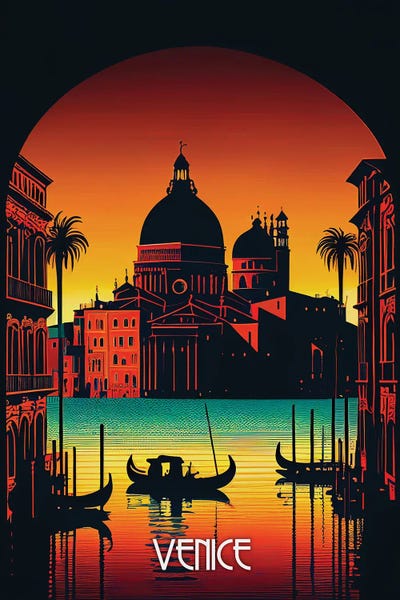 Venice: Venice City II by Durro Art
