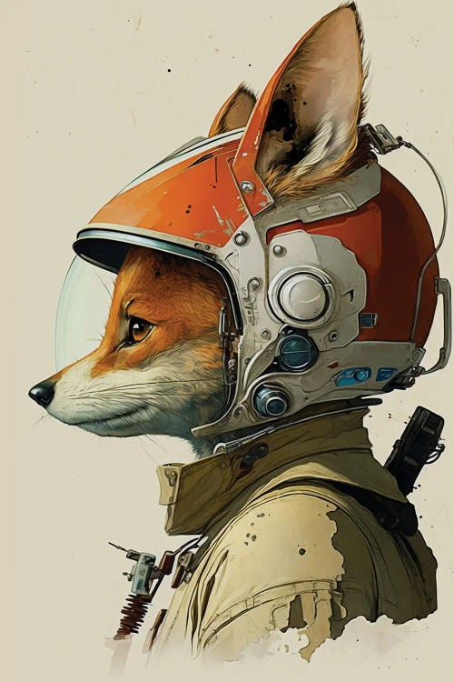 Astronaut Fox