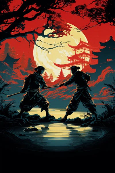 Weapons & Artillery: Samurai Garden II by Durro Art