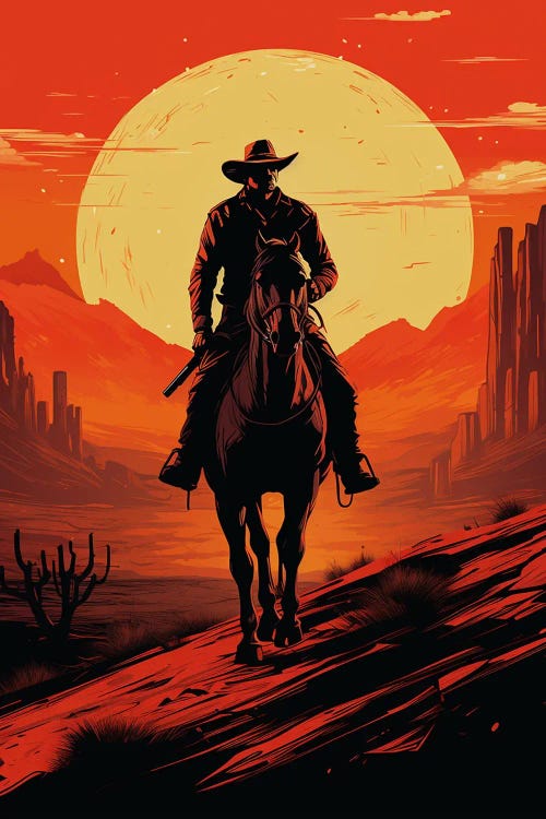 Cowboy Silhouette