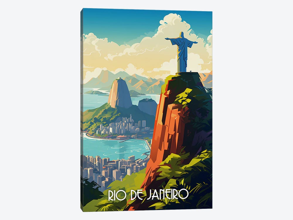 Rio De Janeiro by Durro Art 1-piece Art Print